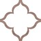 Ekena Millwork 33W x 33H x 14T Small May Decorative Fretwork Wood Ceiling Panels, Walnut CELW33X33X0250MAYWA - alternate 2